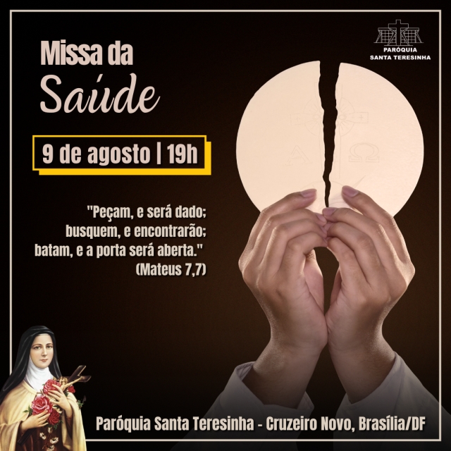 Missa da Saúde (9 de agosto)