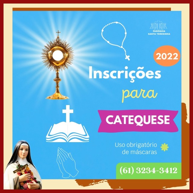 Inscrições para Catequese