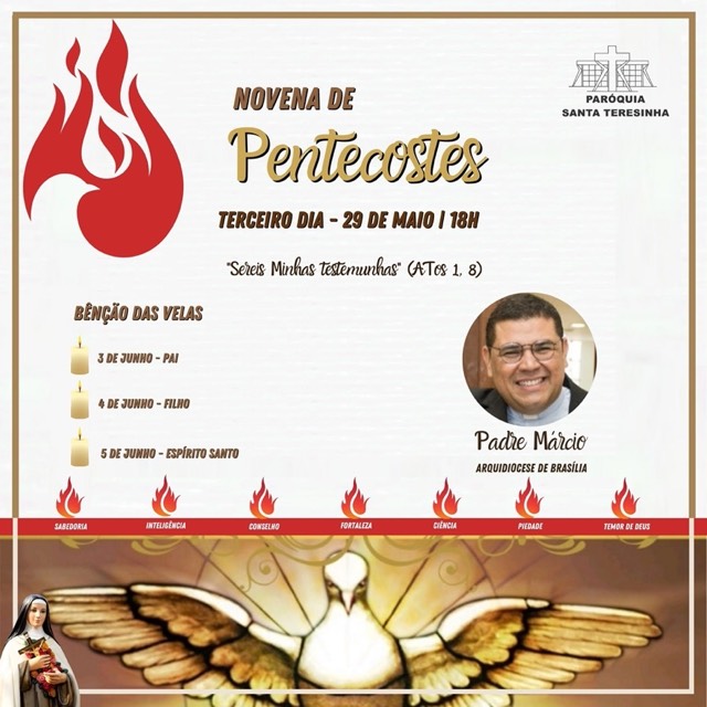 Novena de Pentecostes - Terceiro Dia