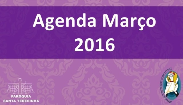 Agenda Março 2016